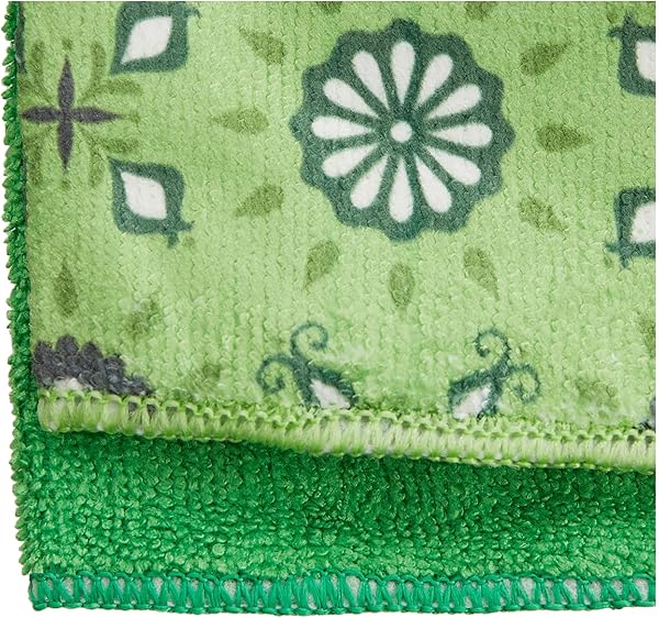 Koroplast Mikrofiber Temiz Bez 2'li Set, Hızlı Kuruyan Uzun Ömürlü Mikrofiber Temizlik Bezi Seti, Yüksek Toz ve Sıvı Emiş Güc