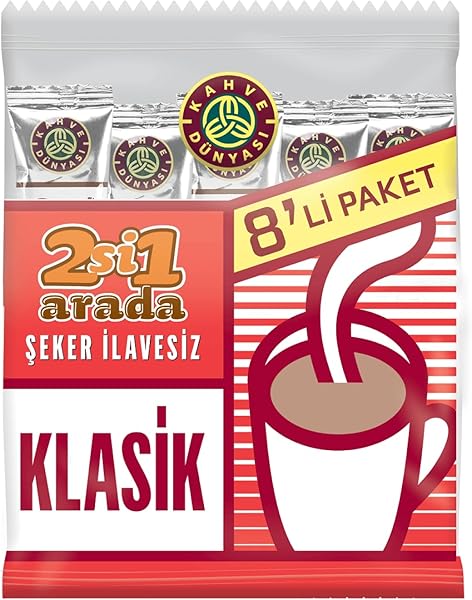 Kahve Dünyası 2Si 1 Arada Klasik 12G X 8