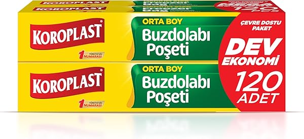 Koroplast Buzdolabı Poşeti Orta Boy Dev Ekonomik 120’li