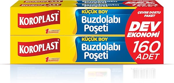 Koroplast Buzdolabı Poşeti Küçük Boy Dev Ekonomik 160’lı