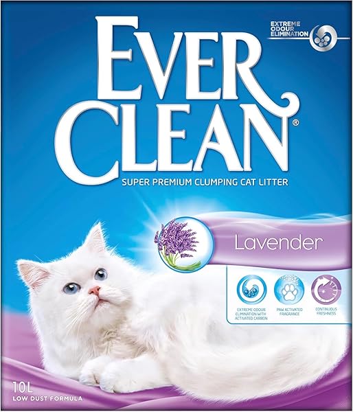 Ever Clean kedi kumu, lavanta kokusu, 10 l