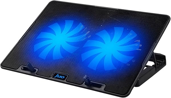 Juo Windy LED Aydınlatmalı Notebook Soğutucu Siyah