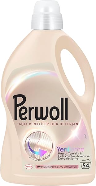 Perwoll Açık Renkliler Sıvı Çamaşır Detarjanı 2.97 Litre, 3L