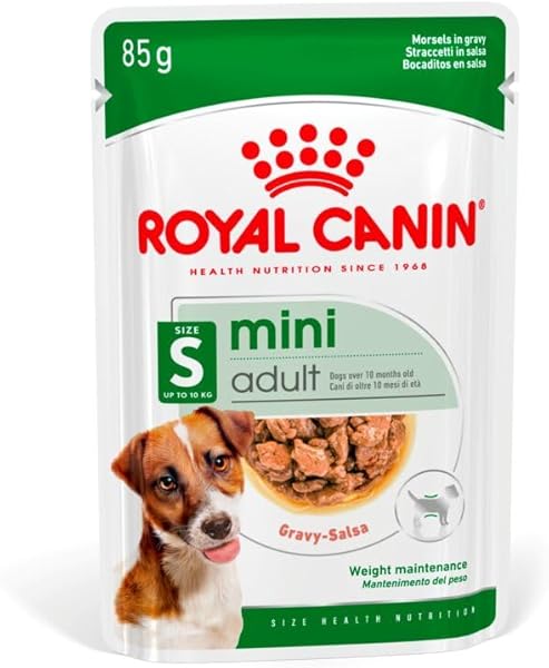 Royal Canin Mini Adult Köpek Maması, Küçük Irk, Yetişkin, 12 x 85 G