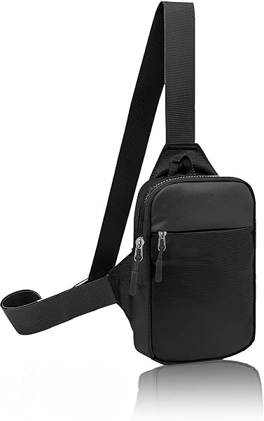 Av A Dos Unisex Siyah Suya Dayanıklı Çapraz Askılı Bel Omuz Çanta Göğüs Bodybag, Impertex Kumaş, Çapraz Askılı Çanta, Göğüs Ç