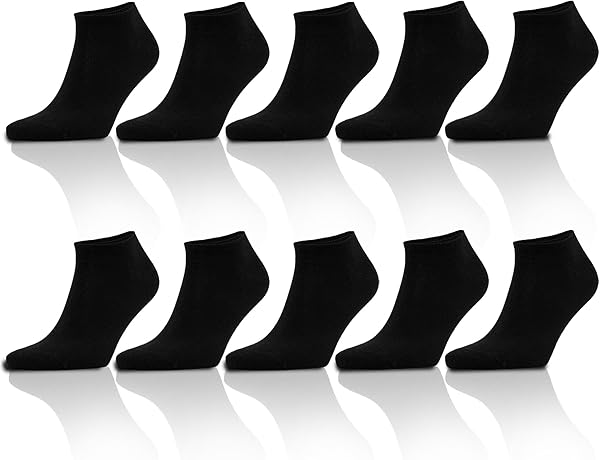 SONNORS 6-10 Çift Uniseks Sneaker Kadın Erkek Çorap - Nefes Alabilir Bambu Yumuşaklığı Günlük Giyim Koşu Yürüyüş Egsersiz Kıs