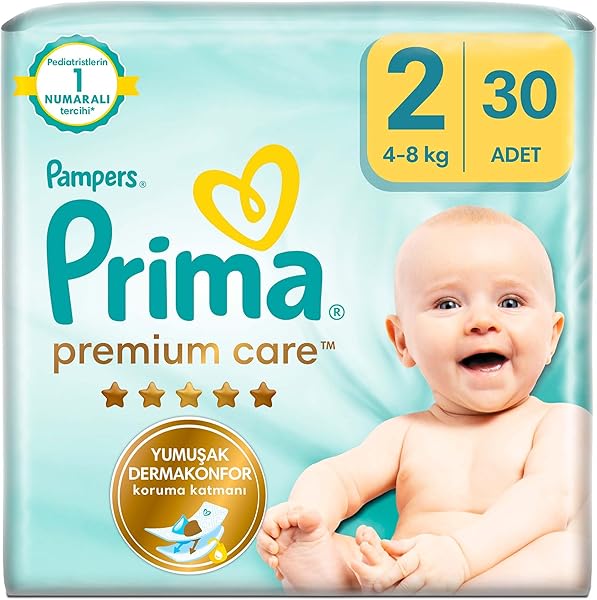Prima Bebek Bezi Premium Care 2 Numara 30 Adet