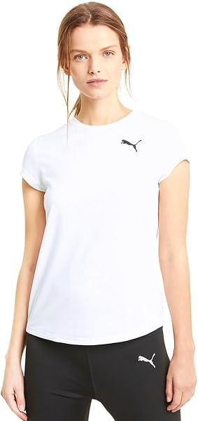 Puma Active Women's Tee Kadın T-shirt, Puma Black, M