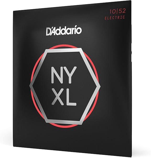 D'Addario NYXL1052 Nickel Wound Elektro Gitar Teli (10-52)