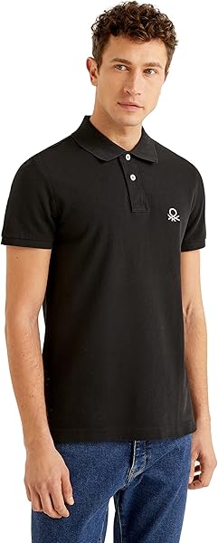United Colors of Benetton Erkek Slim Fit Kısa Kollu Polo Tshirt