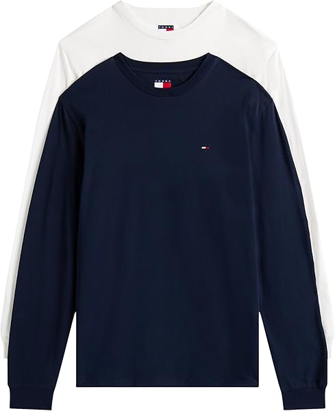 Tommy Hilfiger TJM SLIM 2PACK L/S EXT T-shirt Erkek