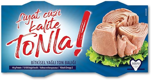 DARDANEL Kalite Tonla Bitkisel Yağlı Ton Balığı 2x150 gr