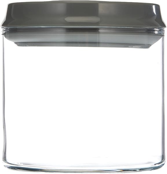 Pasabahce 43663S00 Zest Click Lock Kavanoz, 700cc, Siyah