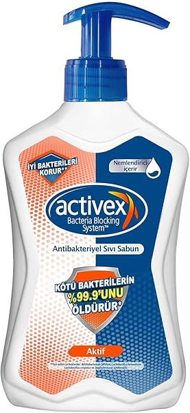 ACTIVEX Sıvı Sabun, Aktif, 500 Mililitre
