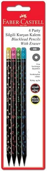 Faber-Castell Kurşun Kalem 4'lü, Party