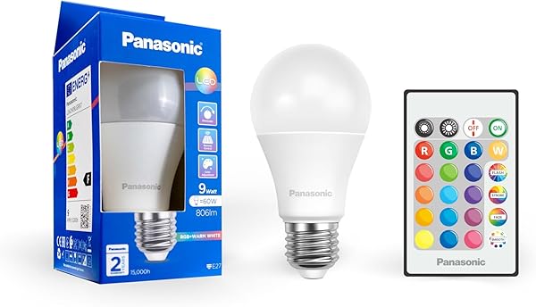Panasonic E27 LED Smart Uzaktan Kumandalı Lamba 9W RGB