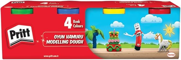 Pritt 4'lü Oyun Hamuru (4x100g)