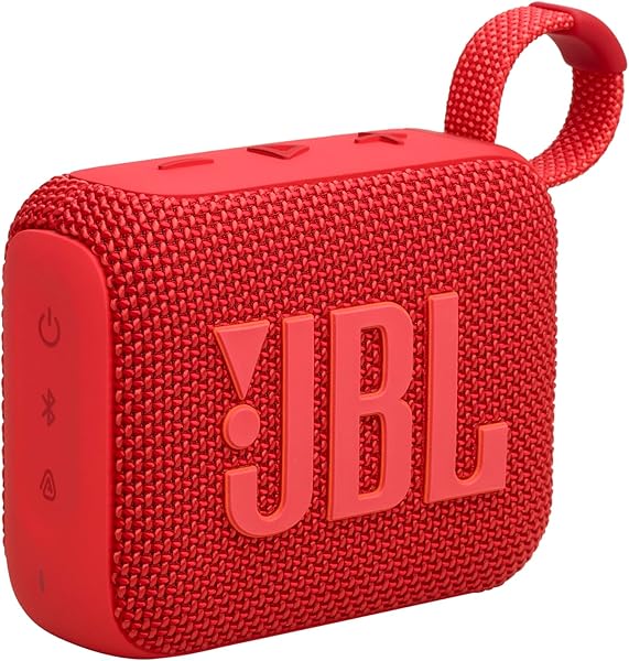 JBL Go4, Bluetooth Hoparlör, IP67, Kırmızı