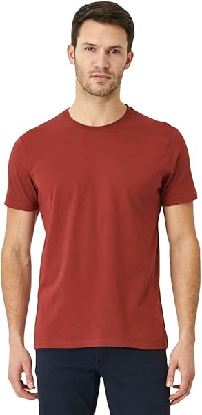 AC&Co/Altınyıldız Classics Slim Fit Dar Kesim%100 Pamuk Bisiklet Yaka Kısa Kollu Tişört