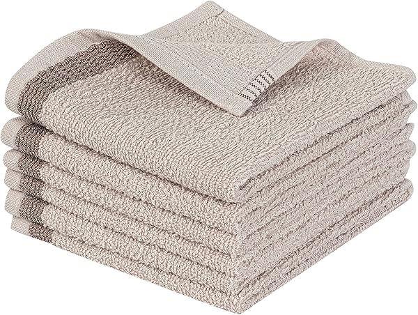 Mürdüm Home Novea El Yüz Havlusu, 6'lı Paket, 6 Parça 30x30, Yumuşak ve Emici Kaliteli Günlük Kullanıma Uygun%100 Pamuk Havlu