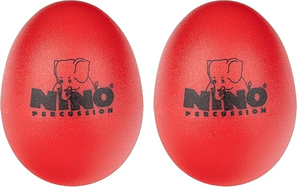 Nino Meinl 540R-2 Yumurta Shaker Çiftler - Kırmızı (2 Set)