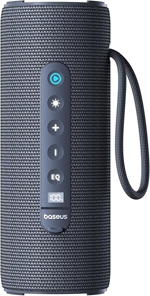 OS-Baseus AeQur 30 Air Taşınabilir Kablosuz Hoparlör, Gri