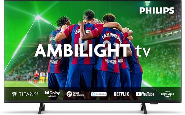 PHILIPS Ambilight TV 55PUS8309/62 55" 139cm 4K UHD LED Dolby Vision Dolby Atmos Titan OS