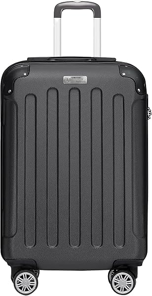 Anthony Jackson Ultra Hafif ABS Valiz TRION (Siyah, Büyük Boy)