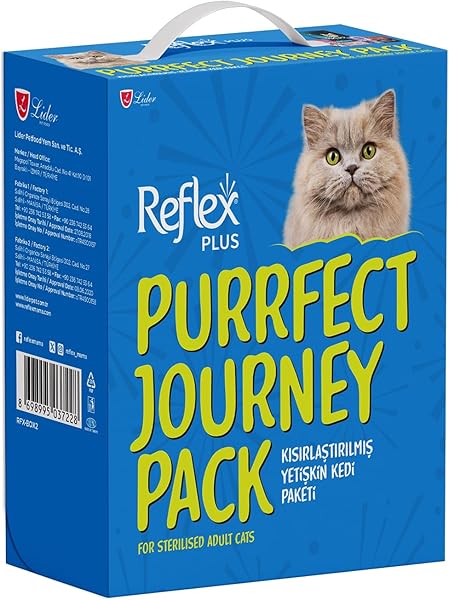 Reflex Plus Kısır Somonlu Yetişkin Kedi Paketi