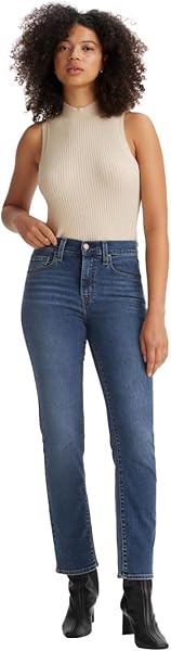 Levi's 724 High Rise Straight Jeans Kot Pantolon Kadın