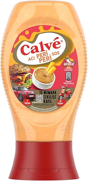 Calve Sos Acı Peri Peri Hafif Orta Acı 245 g