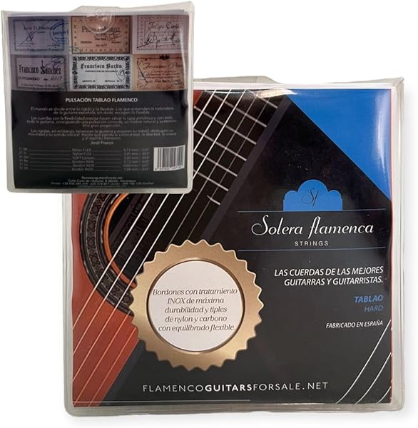 TABLAO SOLERA FLAMENCA STRINGS Gitar telleri (komple set)