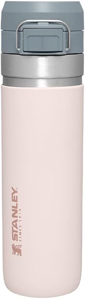 STANLEY THE QUİCK FLİP PASLANMAZ ÇELİK TERMOS 0.7 LİTRE PUDRA RENK