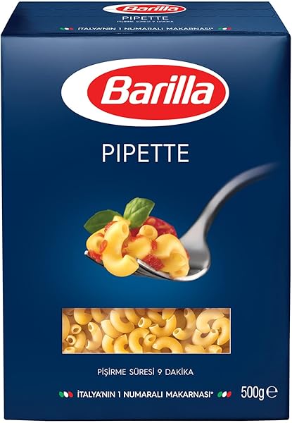 Barilla Pipette (Bukle) Makarna 500 Gr