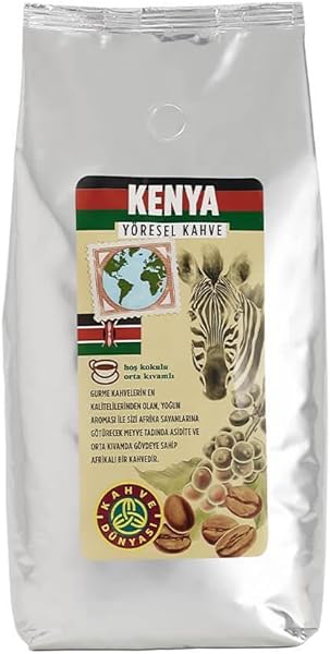KAHVE DUNYASI Dünyası Kenya Kavrulmuş Çekirdek 1 Kg