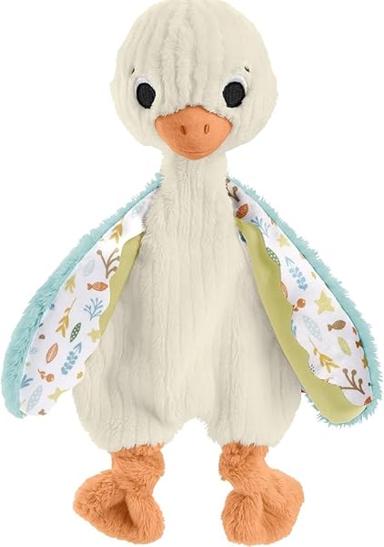 Fisher-Price Yenidoğan bebeklere yönelik ninniler söyleyen, makinede yıkanabilen, duyusal gelişime yardımcı Sevimli Kaz uyku 