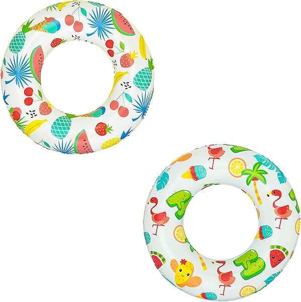 Bestway Meyve Dünyası yüzme simidi, çap 61 cm