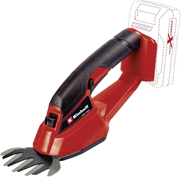 Einhell Akülü Çit Budama GC-CG 18/1 Li-Solo Power X-Change (Li-Ion, 18V, çim bıçağı kesim genişliği 100 mm, Softgrip, metal d