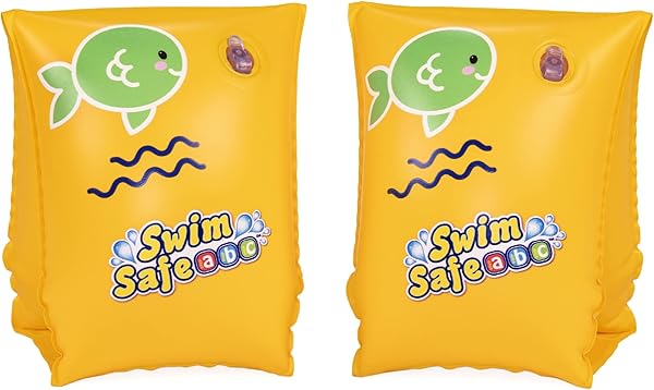 Bestway Swim Safe ABC yüzme kollukları, seviye C, WonderSplash, 3-6 yaş, 25 x 15 cm