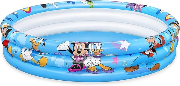 Bestway Disney Junior Mickey - Friends çocuk Havuzu, çap 122 x 25 cm, yuvarlak