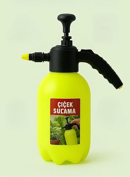 Orret Home 2 Litre Basınçlı Pompa – İlaçlama Pompası, Çiçek Sulama Pompası, Araç Köpük Yıkama ve Oto Temizlik İçin Çok Amaçlı