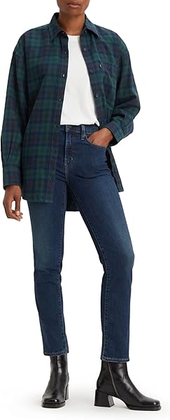 Levi's 724 High Rise Straight Jeans Kot Pantolon Kadın