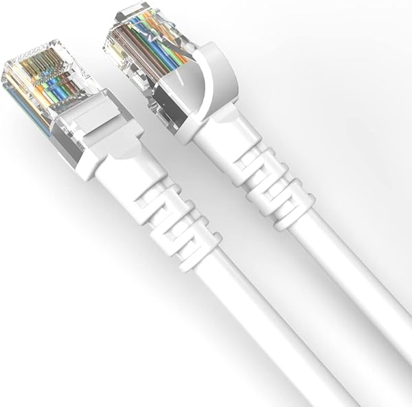 DERKAB 15 Metre CAT6 Network-Ağ-Ethernet Kablosu Beyaz