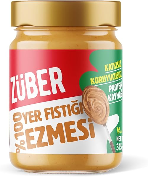 Züber%100 Fıstık Ezmesi 315 g