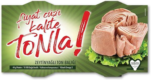 DARDANEL Kalite Tonla Zeytin Yağlı Ton Balığı 2x150 gr