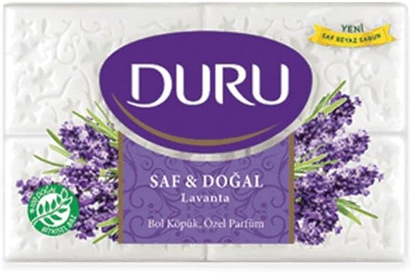 DURU Saf&Doğal Lavanta Sabun, 150 Gramx4