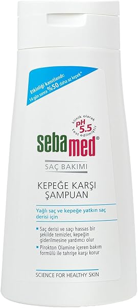Sebamed Kepek Karşıtı Pirokton Olamin İçerikli Yağlanma Önleyici Etkili Şampuan 400 ml