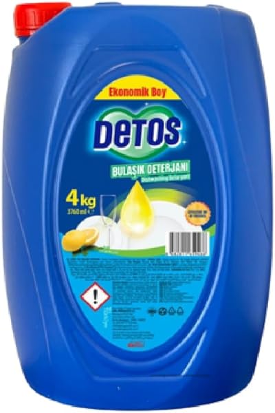 Detos Limon Kokulu Bulaşık Deterjanı 4000 ml