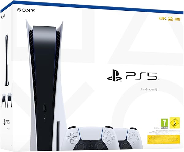 SONY PlayStation®5 (Disk) Bundle, ikinci DualSense™ kablosuz denetleyicili