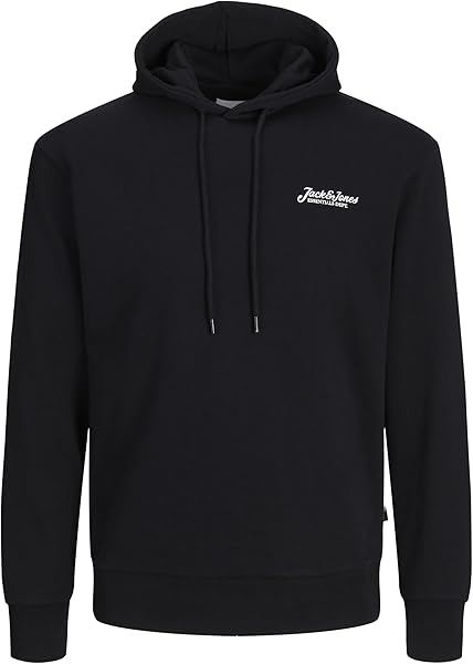 Jack&Jones Hood Beau Erkek Gri Kapüşonlu Sweatshirt